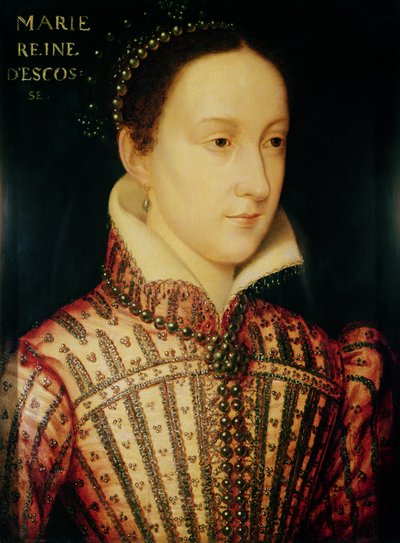 Miniature of Mary Queen of Scots, c.1560 by François Clouet